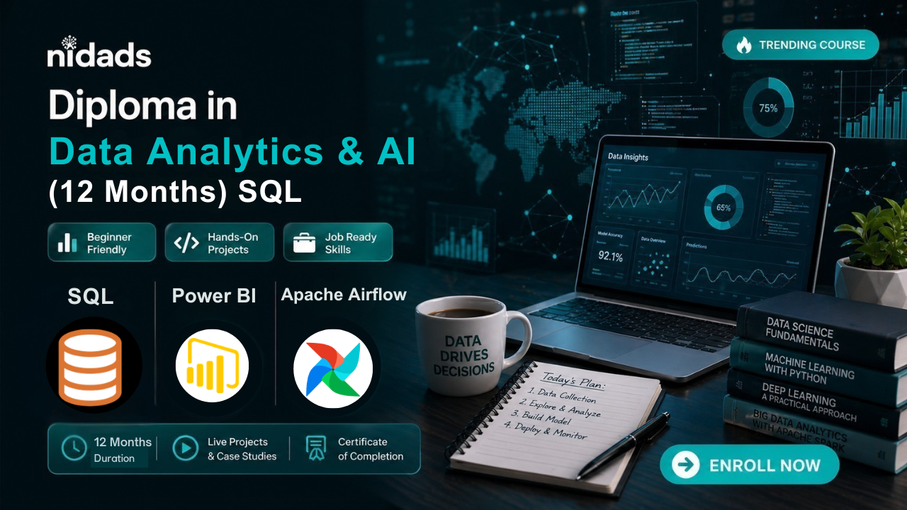 Diploma in Data Analytics & AI